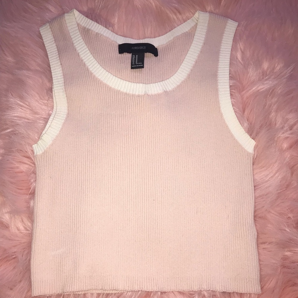 Pink crop top
